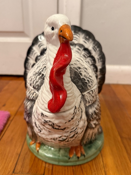 dy bresolin Other - Vintage Hand Painted Italian Turkey Soup Tureen DY Bresolin Made in Italy